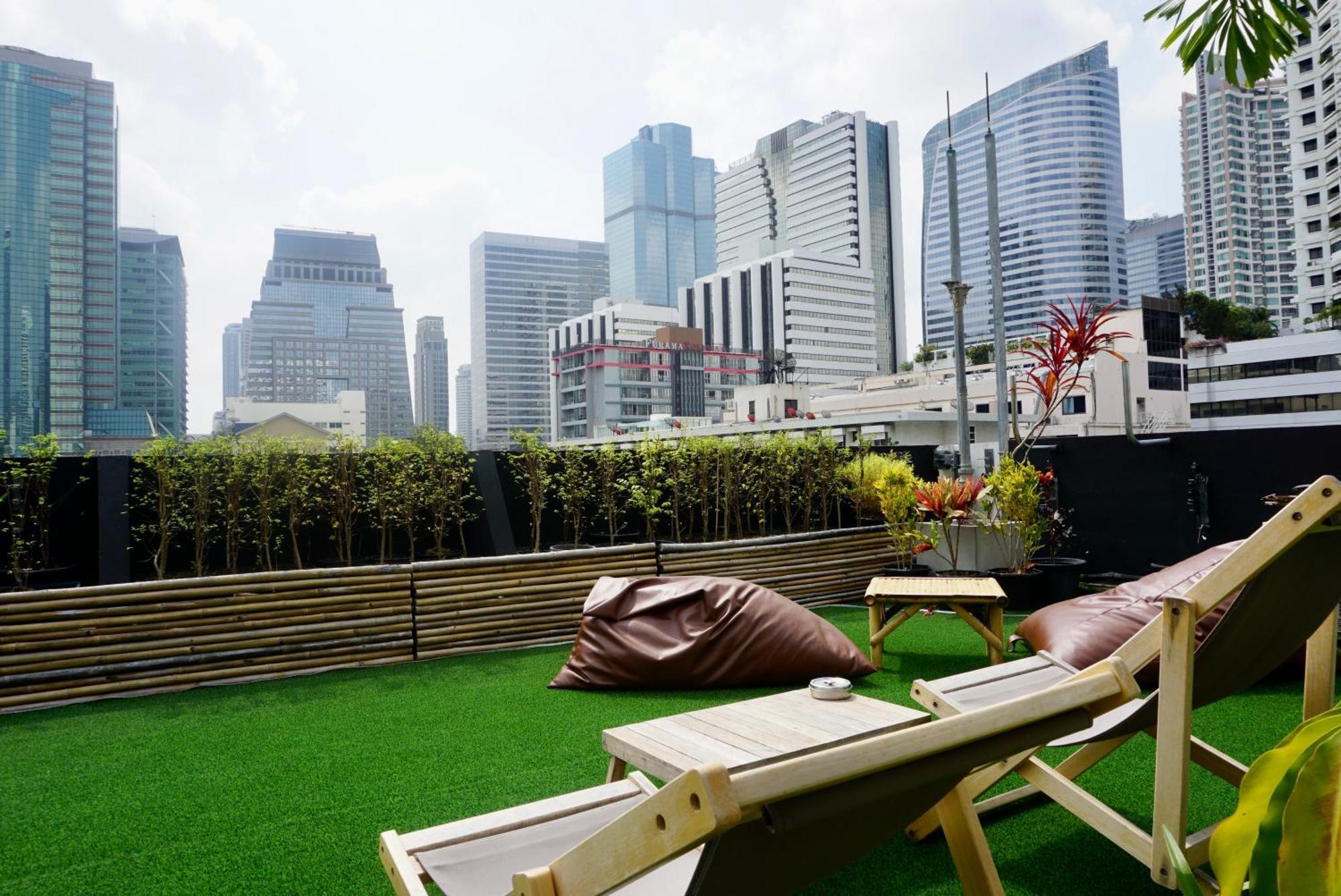 Hip And Funky Apartment Silom Soi 3, With Rooftop View Bangkok Exteriér fotografie